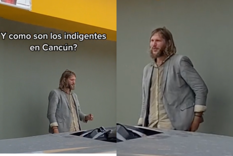 'Indigente Guapo': ¿Una Reencarnación de Kurt Cobain en Cancún? (VIDEO)