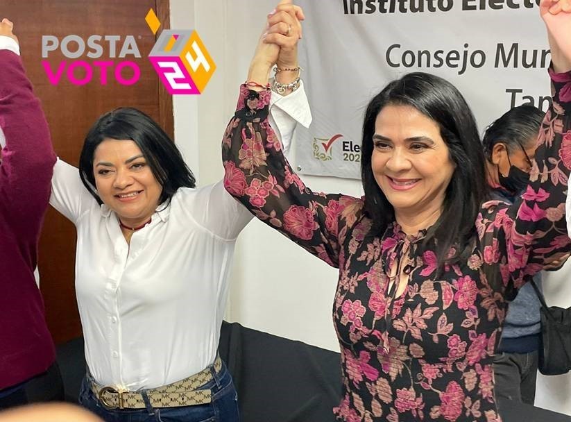 Mónica Villarreal reitera su registro ante Consejo Municipal Electoral de Tampic
