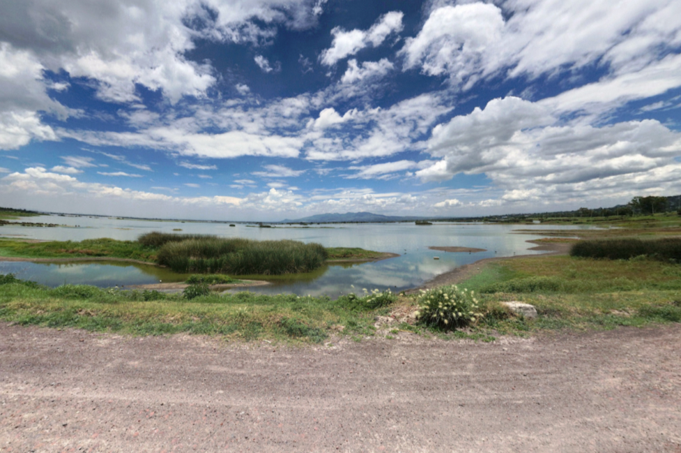 Laguna de Zumpango, Estados de México. Imagen: Google Maps.