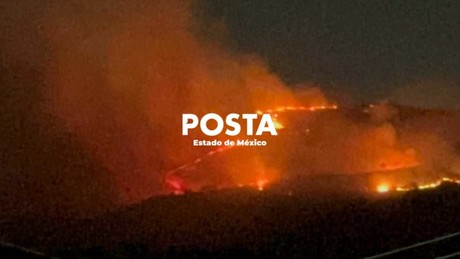 Incendio en el Parque Estatal Sierra de Guadalupe (VIDEO)