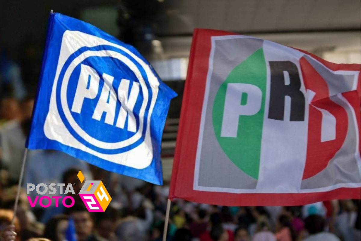 Coalición Fuerza y Corazón X Tamaulipas, conformada por los partidos PRI- PAN. Foto: Agencia