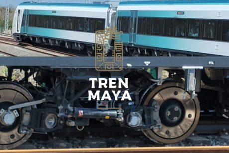 Se descarrila vagón del Tren Maya en su recorrido Campeche-Cancún