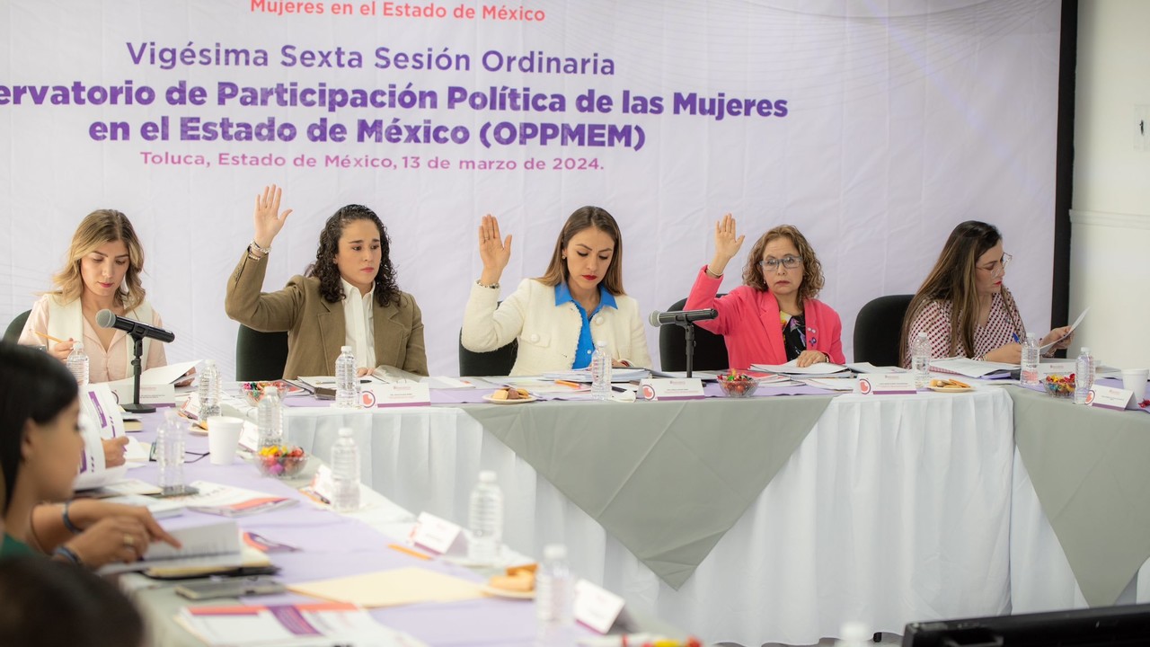 Presentan ruta de trabajo para garantizar derechos políticos de las mexiquenses