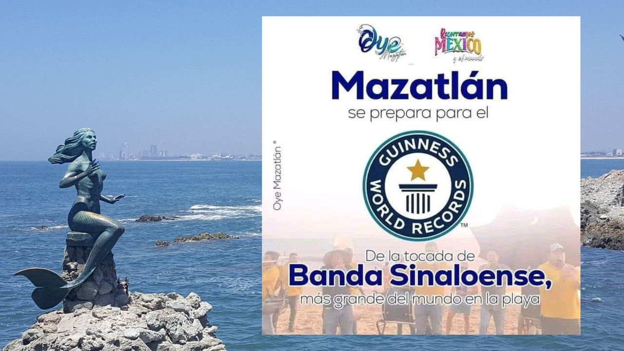 La prohibición de la música de banda en las playas de Mazatlán causó revuelo. Foto: Especial