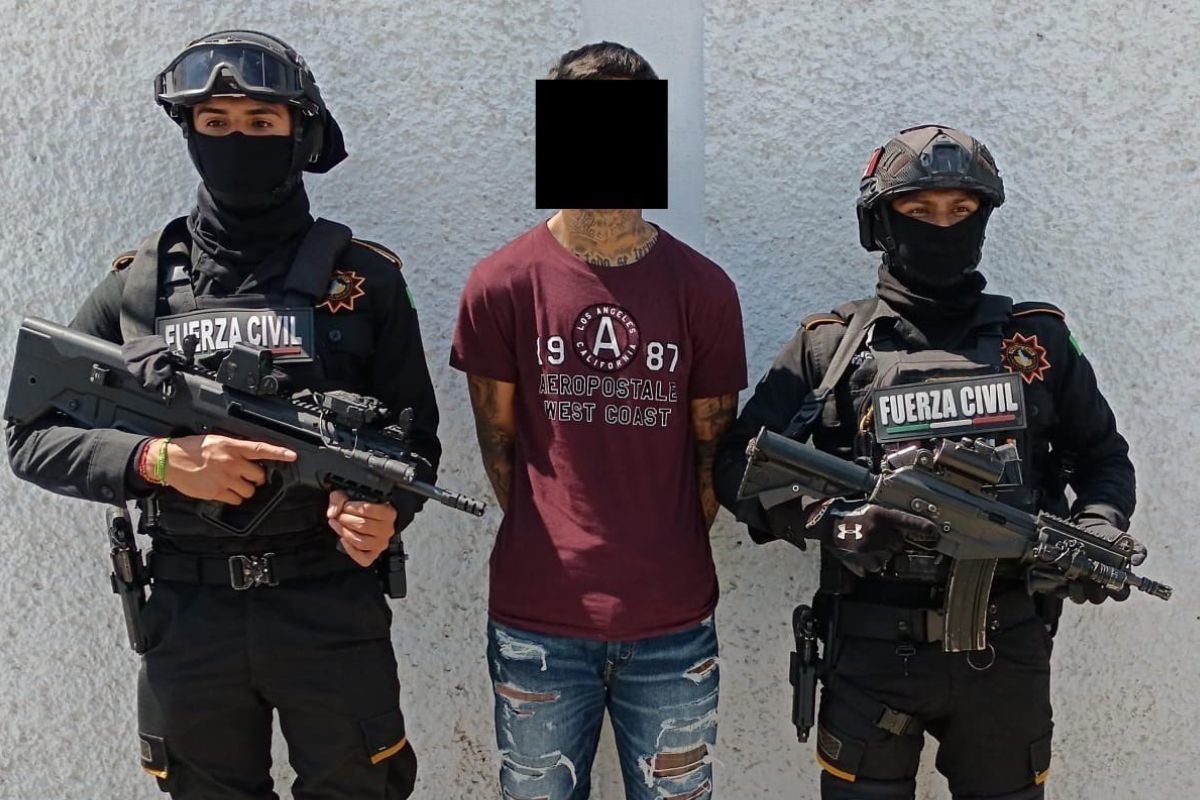 Cae otro implicado en el ataque a balazos contra elementos de Fuerza Civil en el municipio de Higueras. Foto: Coordinación para la Seguridad de Nuevo León