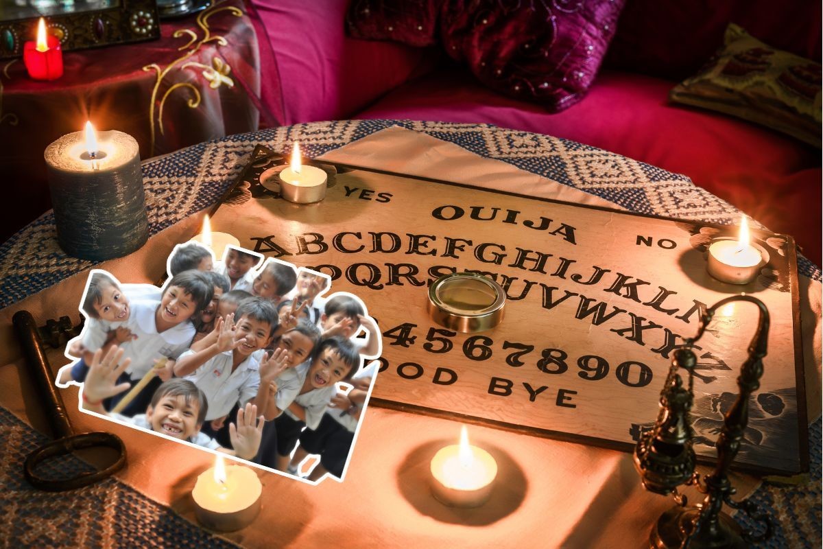 La ouija, es un tablero de madera con alfabeto y números que supuestamente permite establecer contacto con entidades espirituales. Foto: Especial