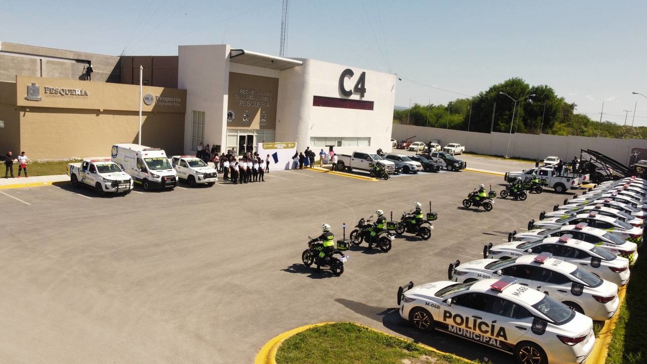 Operativo Semana Santa Segura en Pesquería: 30 nuevas unidades de Policía Municipal