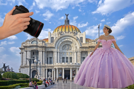 ¿Se puede tomar fotos al exterior del Palacio de Bellas Artes?