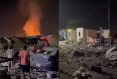 Explosión deja un muerto y cinco heridos en Valle Hermoso, Tamaulipas (VIDEO)
