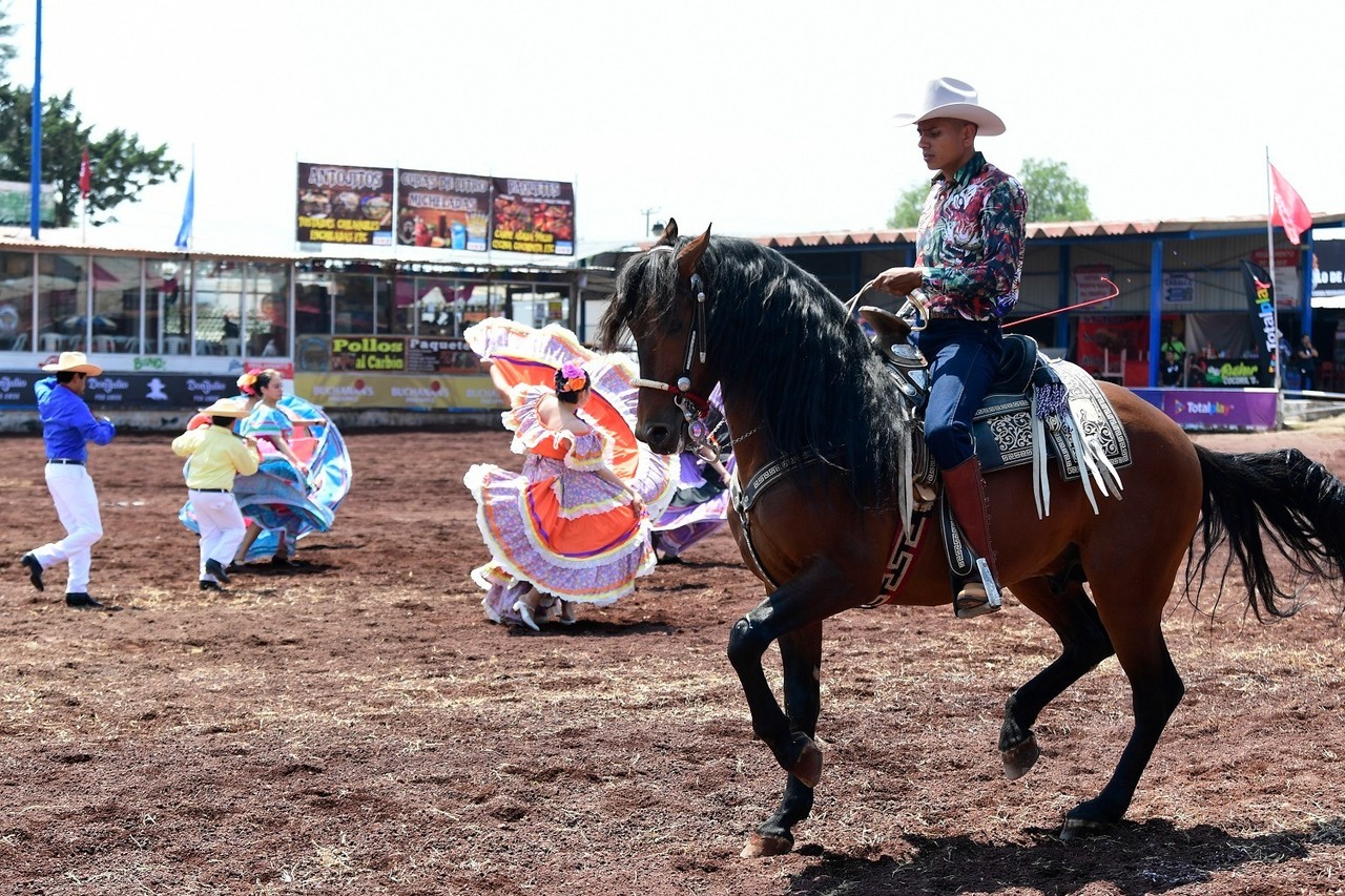 La Feria Internacional del Caballo Texcoco 2024 concluye el 7 de abril. Foto: Gob. de Edoméx