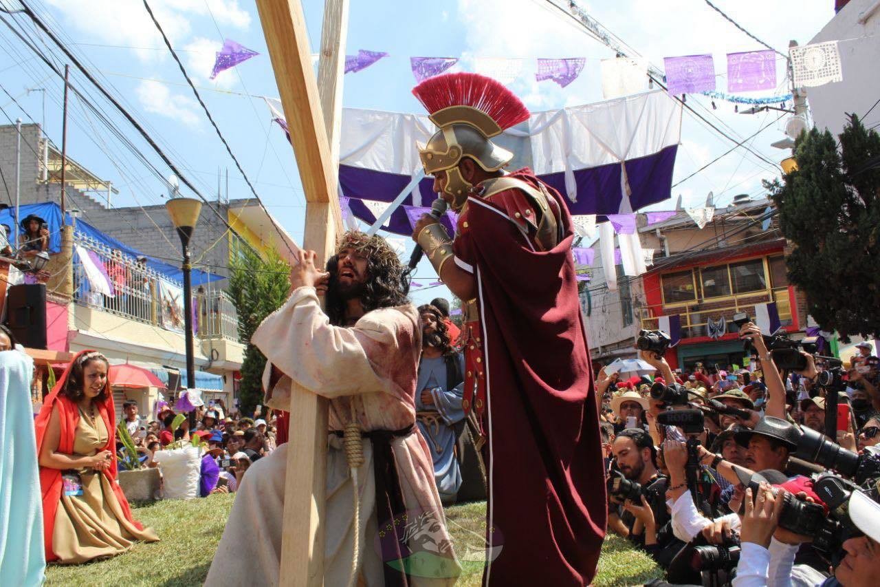 Qué se necesita para ser el Cristo de Iztapalapa. Foto: @cossiac