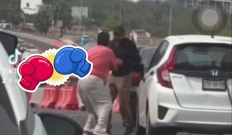 Hombre golpea a mujer en Paseo de los Leones (VIDEO)