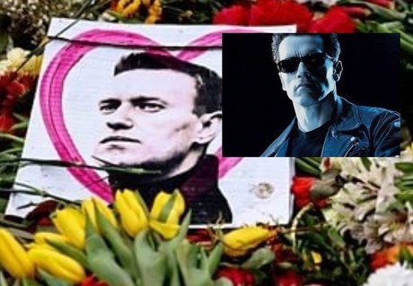 Entierran al opositor ruso Alexei Navalny con música de Terminator 2 (VIDEO)