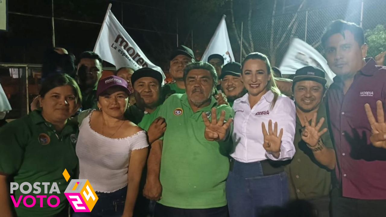 Jessica Saiden Quiroz arranca campaña con un evento nocturno en Mérida