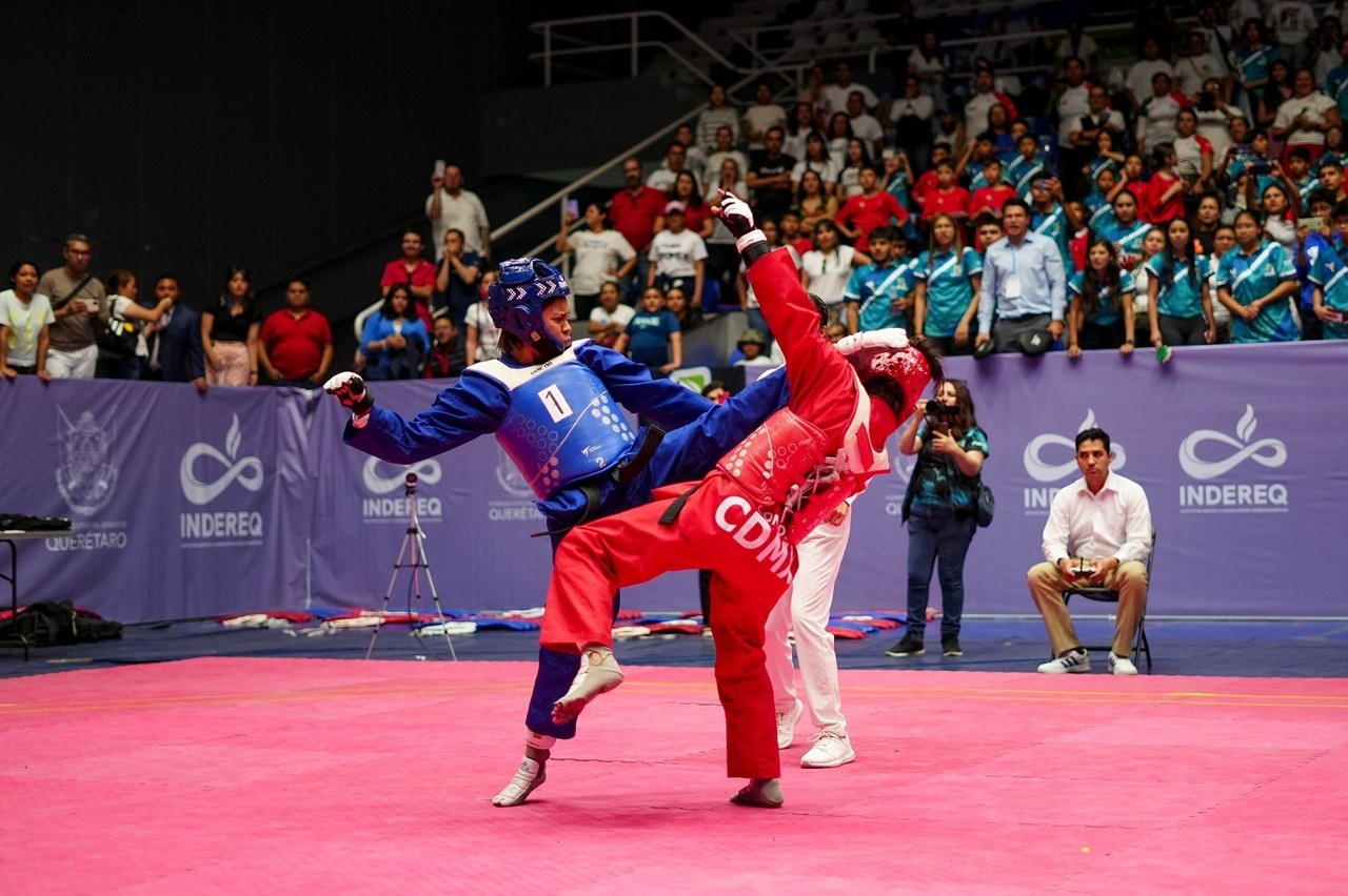 Avanzan 68 taekwondoines mexiquenses a Juegos Nacionales CONADE