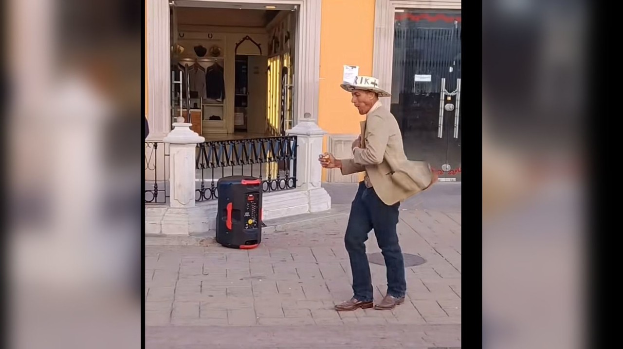 VIDEO: Bailarín de Corredor Constitución somete a agresivo sujeto