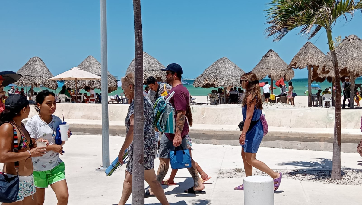 Esta situación se replica en varios puertos de Yucatán Foto: Cortesía