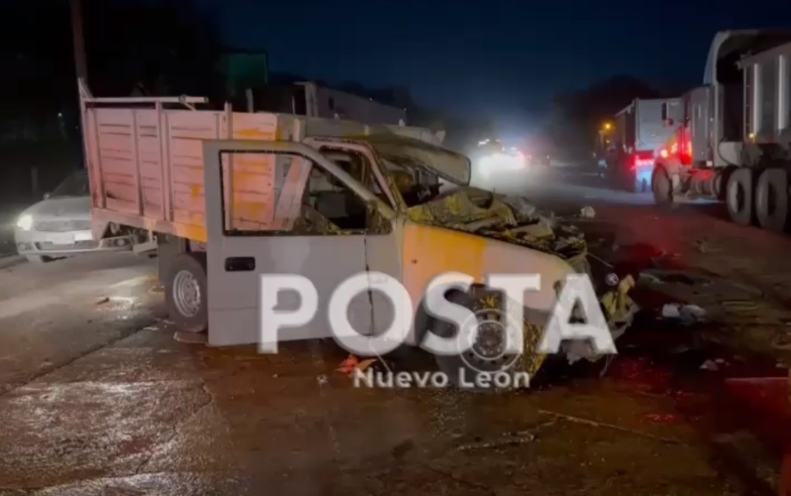 Dormita conductor y choca contra tráiler en la Carretera a Monclova