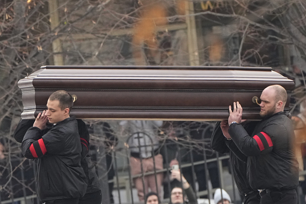 Alexei Navalny, dan último adiós en emotiva ceremonia en Moscú
