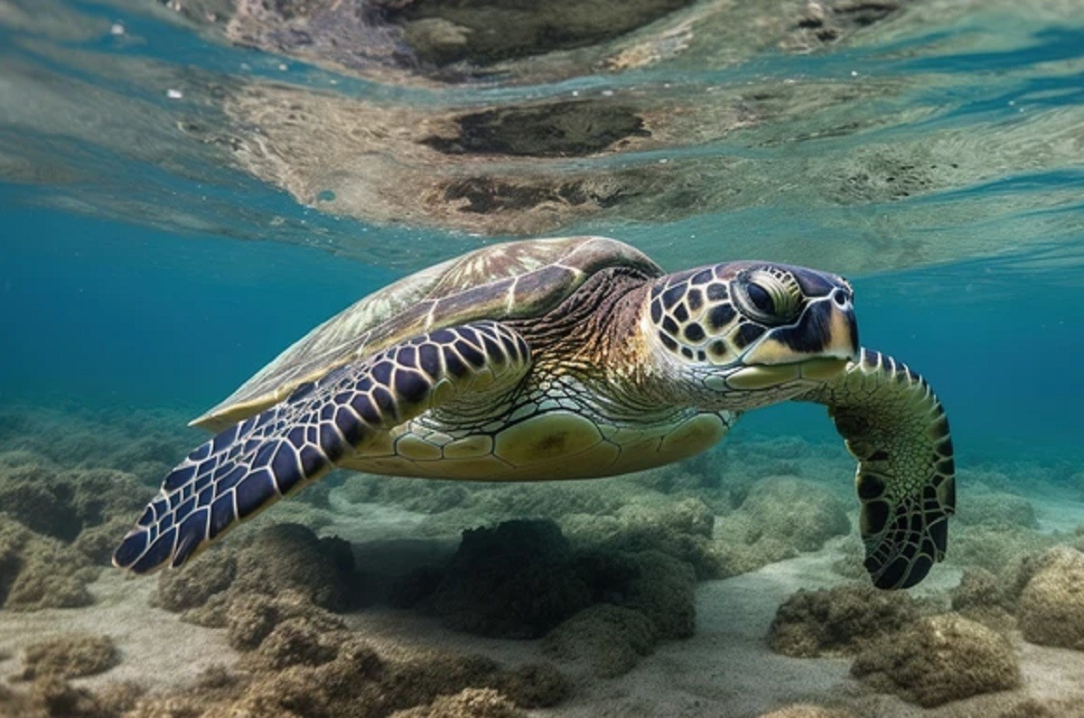 El quelonitoxismo es una enfermedad rara y potencialmente mortal que se produce debido al consumo de carne de tortuga marina contaminada. Foto: Pikbest