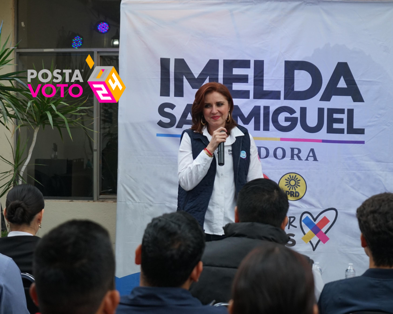 Imelda Sanmiguel promete acceso a universidad para todos en Tamaulipas