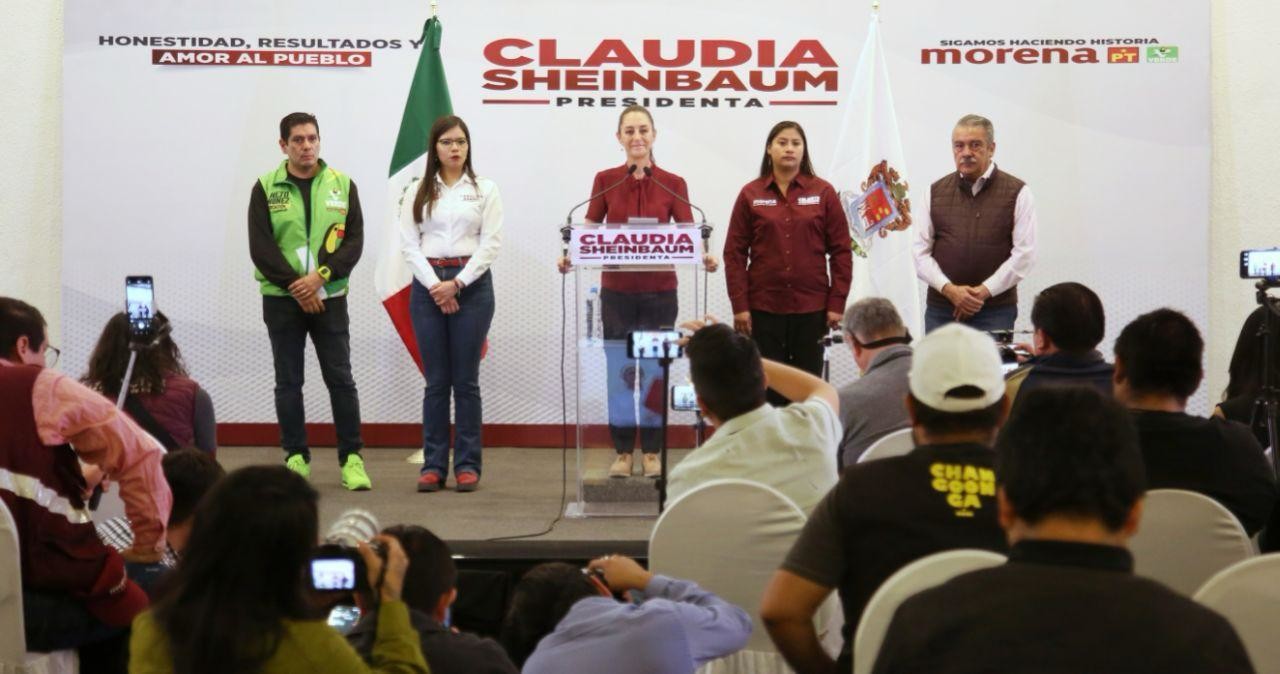 Claudia Sheinbaum Continúa su Gira de Campaña por México: 10 Estados