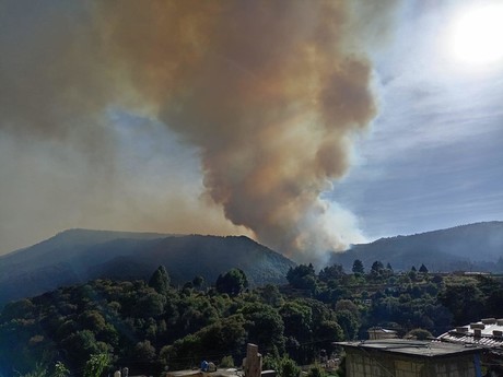 Baja a 15 los incendios forestales activo en Edomex