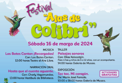 Es un festival en conjunto con el programa Alas y Raíces, que se presentará un sábado al mes. Imagen: GEM