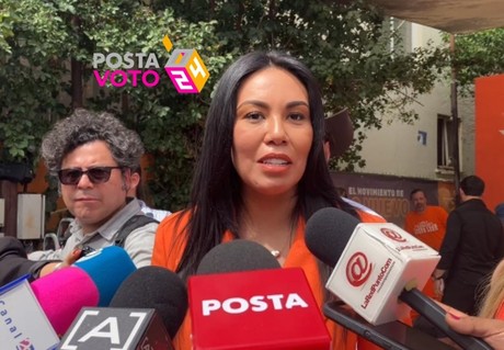 Se registra Alejandra Morales en MC para alcaldía de San Nicolás