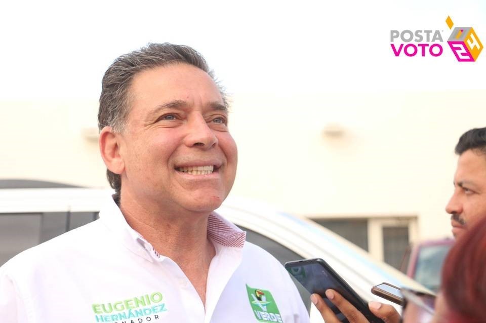 TEPJF validó el registro de la candidatura de Eugenio Hernández Flores. Foto: redes sociales