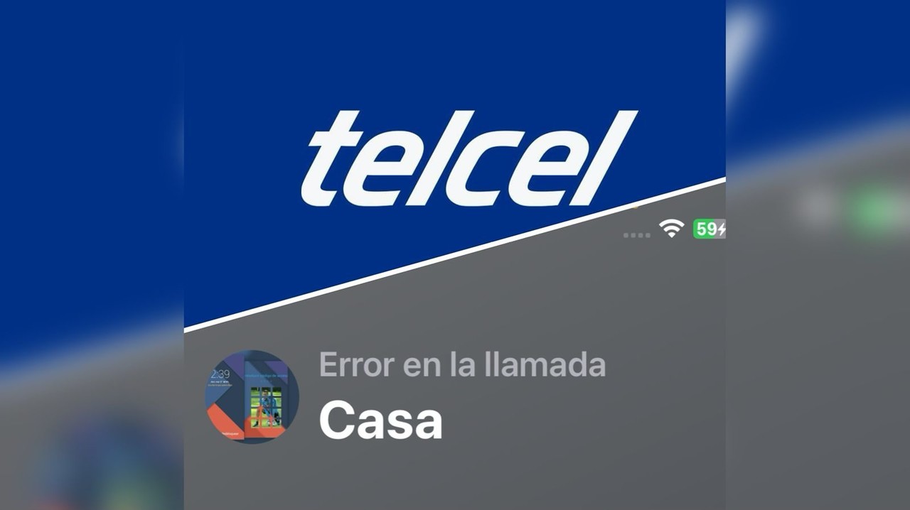 ¡No es tu celular! Reportan caída de red Telcel