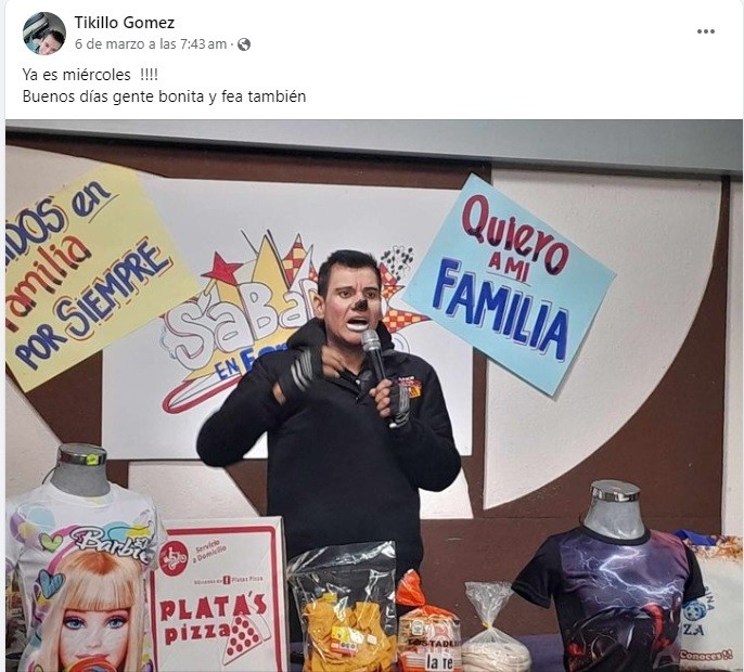 Lamentan fallecimiento de 'Tikillo Gómez' querido payasito de Nuevo Laredo