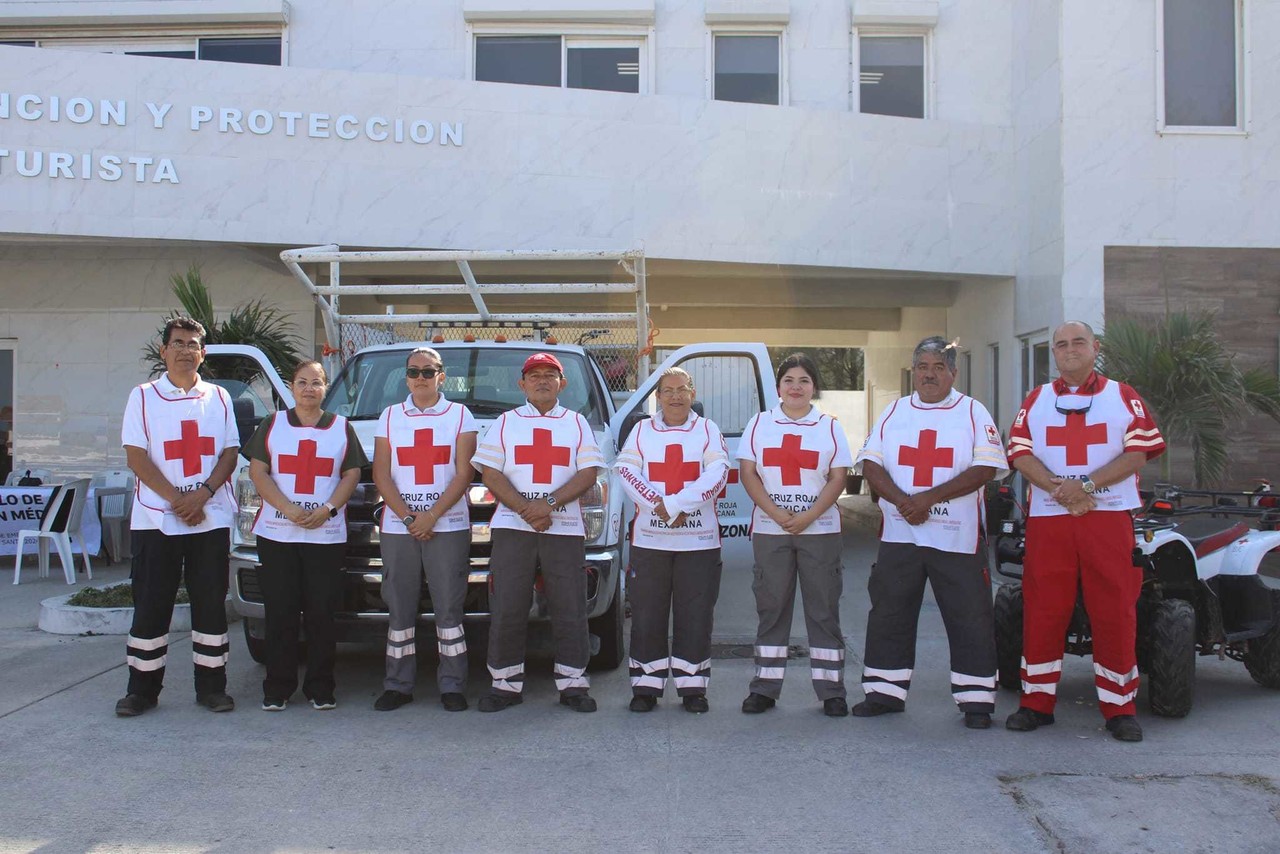 Cruz Roja Mexicana de Tamaulipas se une a operativo vacacional