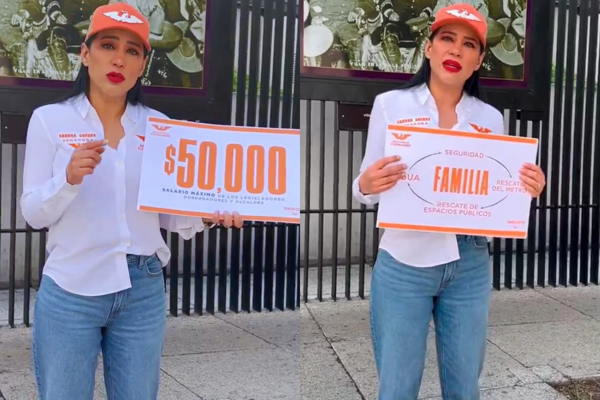 ¡50 mil pesos mensuales!, Sandra Cuevas propone recortar sueldo de políticos