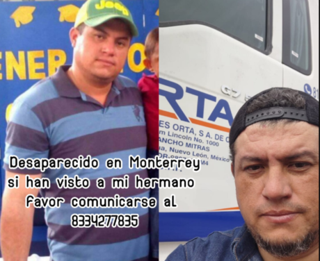 Buscan a Arturo Ángel Juárez, trailero de Tamaulipas desaparecido en Nuevo León