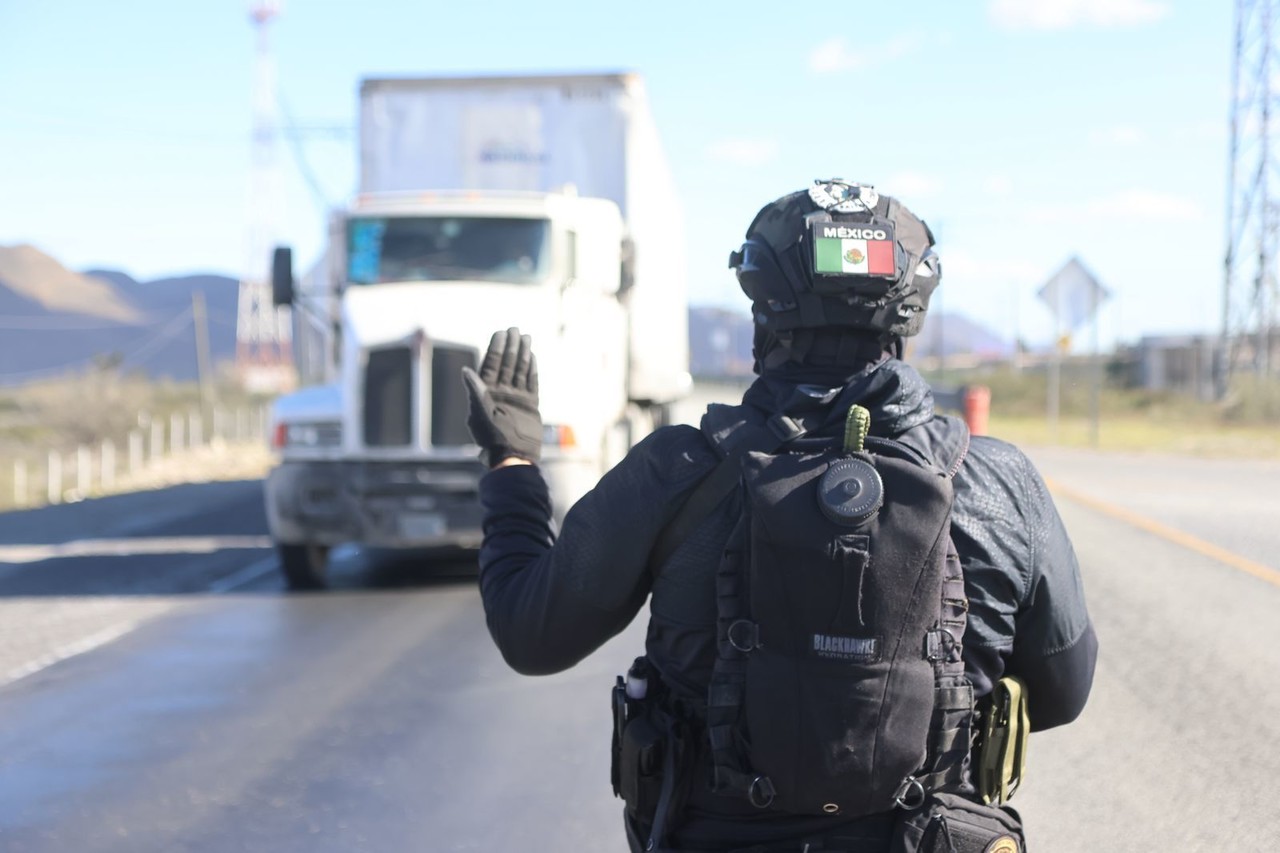 En este operativo de seguridad participan autoridades de los tres niveles de gobierno. (Fotografía: Gobierno de Coahuila)