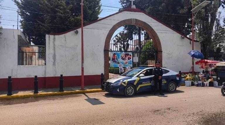 Despliegan operativo de seguridad en Toluca por Semana Santa