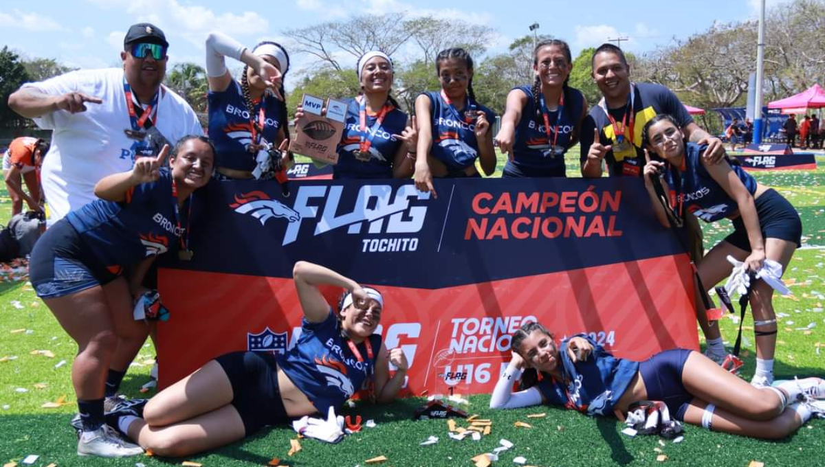 Estado de México, campeón en el Tochito Bandera U-16 Femenil en Mérida