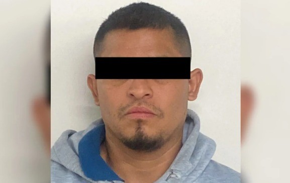 José Jaime 'N', de 36 años, fue detenido en Saltillo tras una orden de aprehensión girada en su contra. Foto: Fiscalía General de Justicia de Nuevo León.
