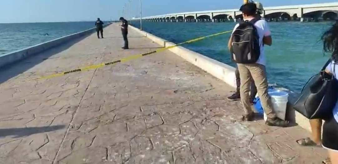 Una persona falleció en Progreso luego que la embarcación en la que estaba volcara y por no saber nadar, se ahogó.- Foto de redes sociales.