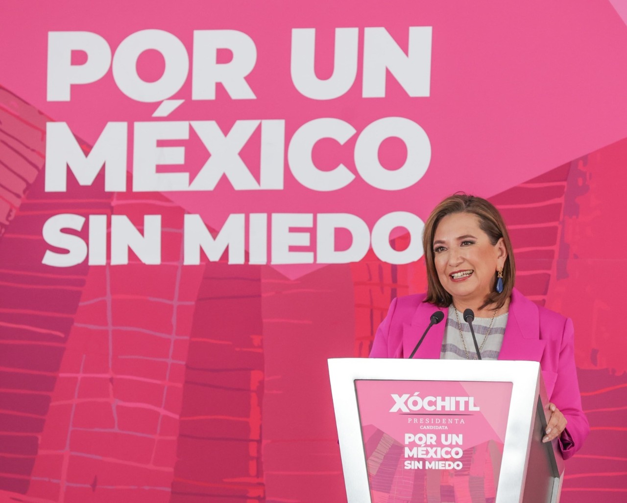 El próximo 26 de marzo estará Xóchitl Gálvez estará en Durango, piden a los asistentes vestirse de rosa. Foto: Cortesía.