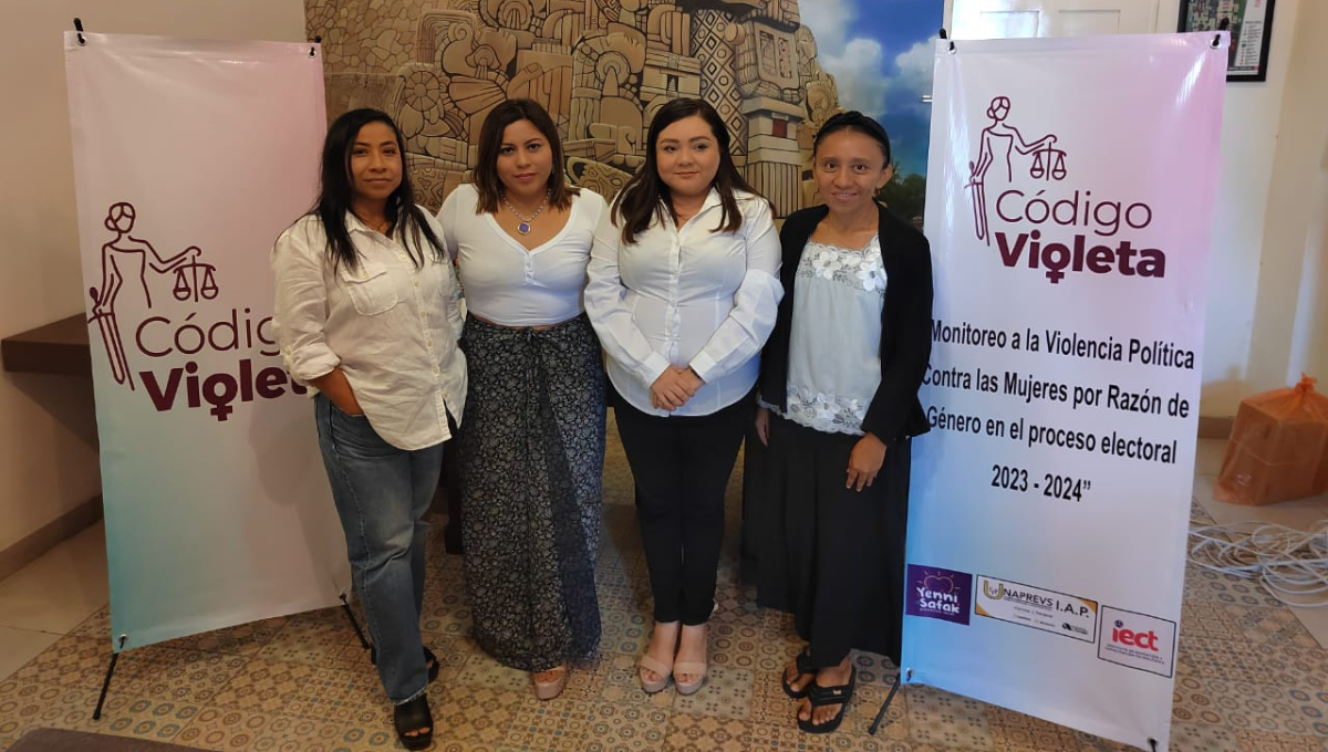 La asociación Código Violeta no favorece a ningún partido político Fotos: Alejandra Vargas