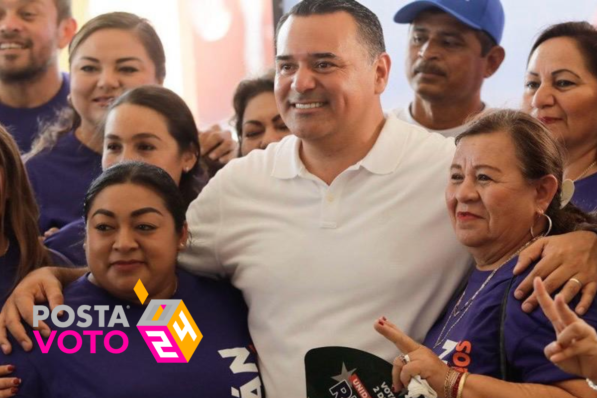 El candidato a gobernador también visitó Calotmul y Tizimín Fotos: Cortesía