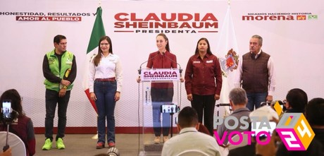 Claudia Sheinbaum revela planes de campaña; va por 300 distritos electorales