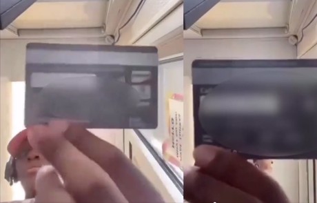 Atrapan a empleada grabando tarjetas de crédito en restaurante (VIDEO)