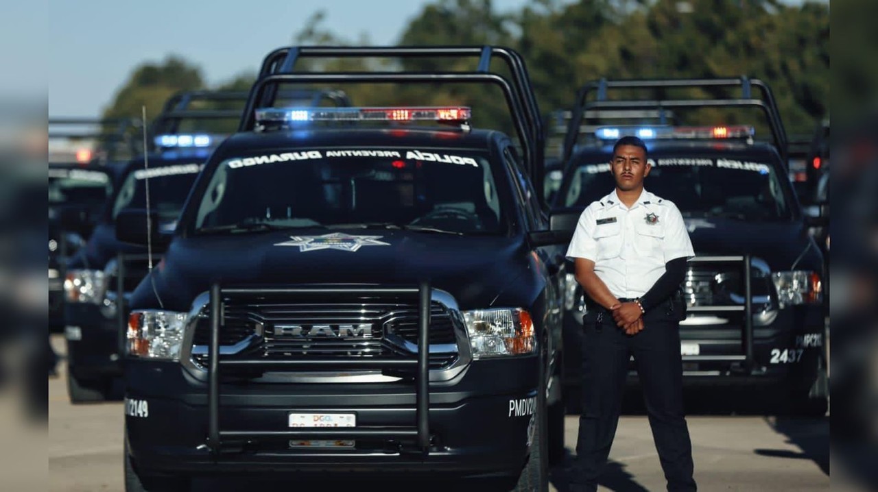 Durango se mantiene como una de las entidades que mejor paga a sus policías. Foto: Cortesía.