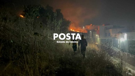 Otro incendio en Atizapán, son dos simultáneos (VIDEO)