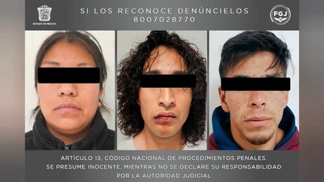 Caen tres por secuestro agravado en Toluca