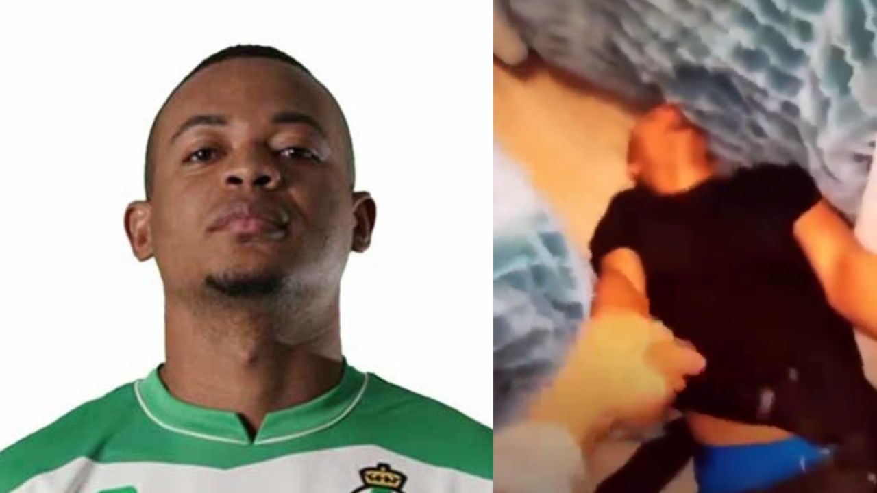 El futbolista, mostrado en un video tumbado en el suelo de una habitación de hotel, ha generado diversas reacciones en las redes / Foto: Redes Sociales
