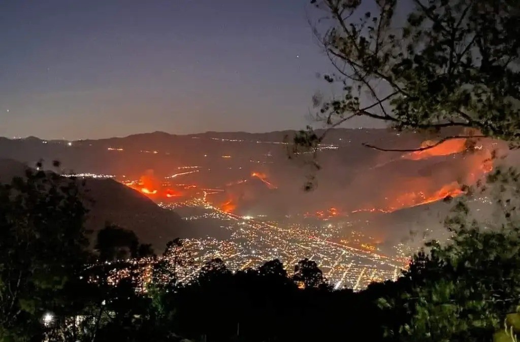 Consume incendio forestal más de 600 hectáreas en montañas de Veracruz